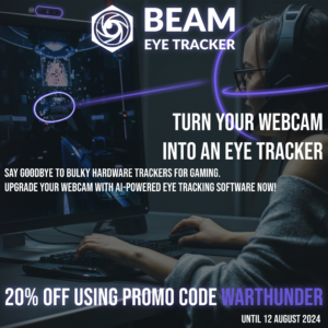Beam eye tracker